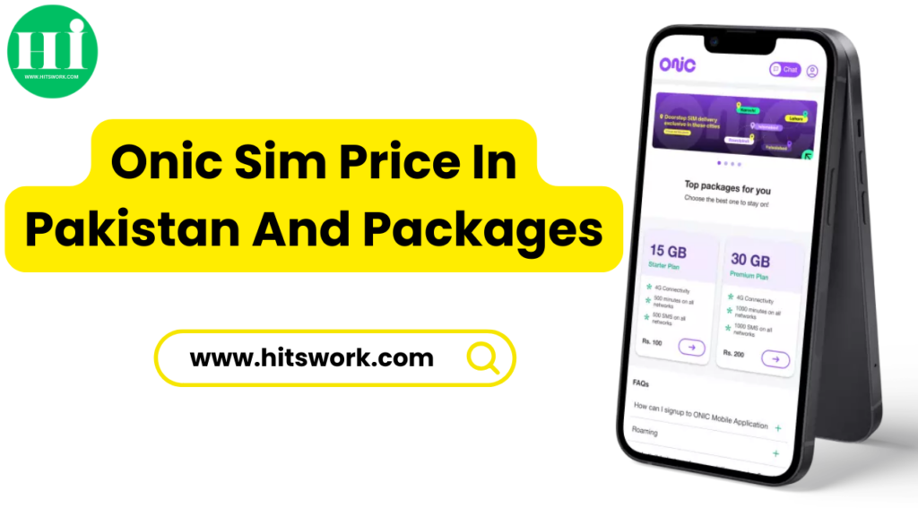 Onic Sim Price In Pakistan And Packages
